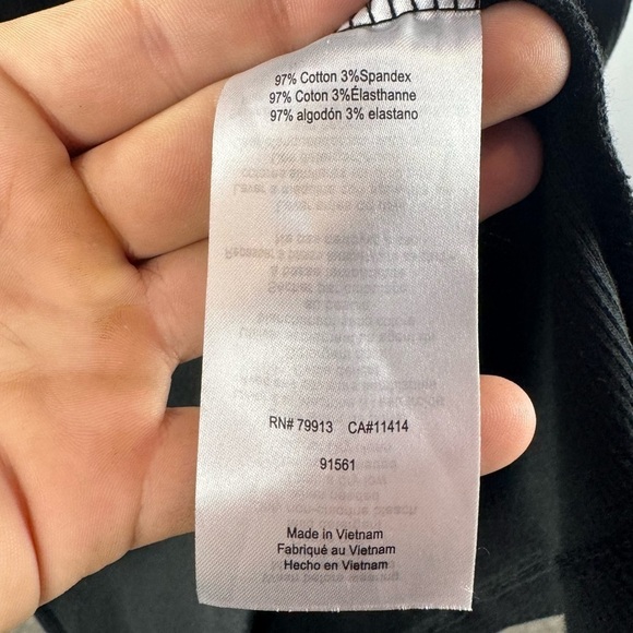 NWT Motherhood Maternity Sleeveless Ribbed Bodycon Dress in‎ Black Size Large - Picture 4 of 4